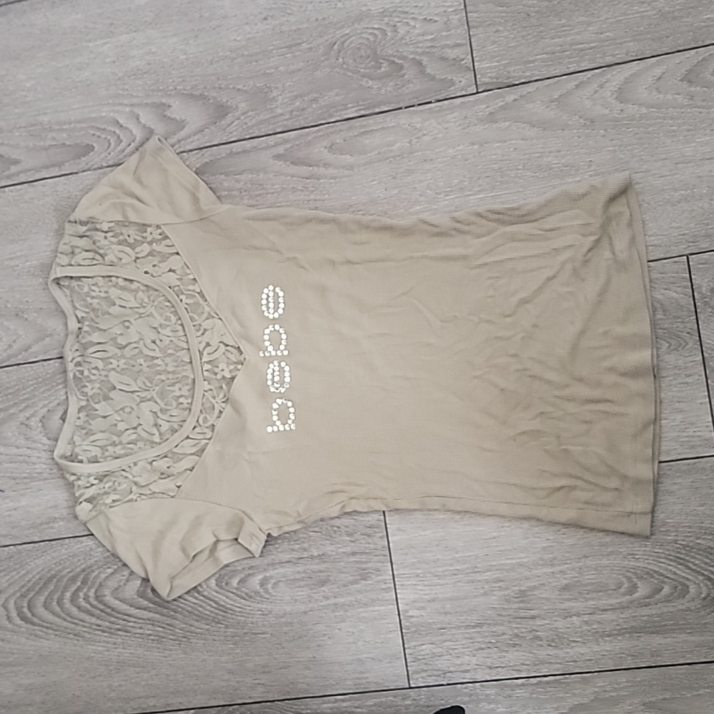 BEBE lace T-Shirt